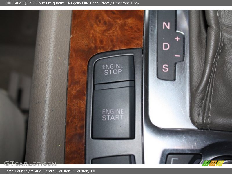 Mugello Blue Pearl Effect / Limestone Grey 2008 Audi Q7 4.2 Premium quattro