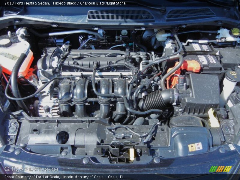 Tuxedo Black / Charcoal Black/Light Stone 2013 Ford Fiesta S Sedan