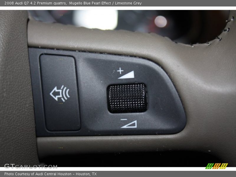 Mugello Blue Pearl Effect / Limestone Grey 2008 Audi Q7 4.2 Premium quattro