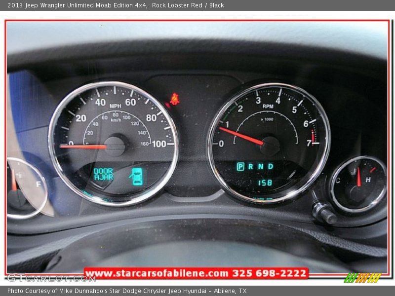 Rock Lobster Red / Black 2013 Jeep Wrangler Unlimited Moab Edition 4x4
