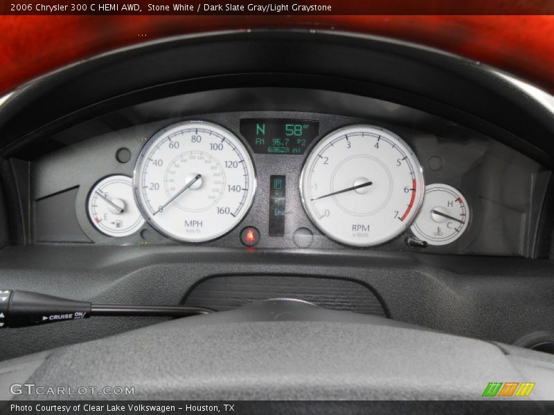 Stone White / Dark Slate Gray/Light Graystone 2006 Chrysler 300 C HEMI AWD