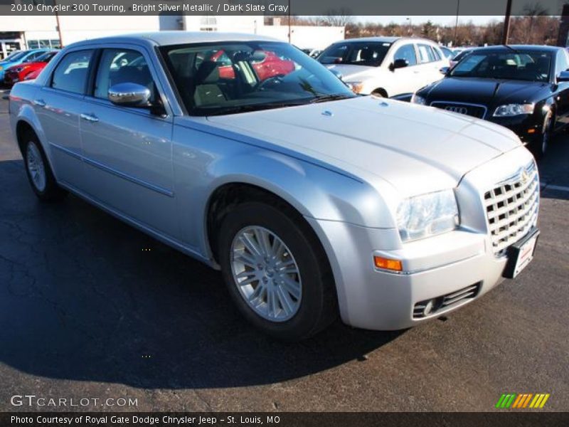 Bright Silver Metallic / Dark Slate Gray 2010 Chrysler 300 Touring