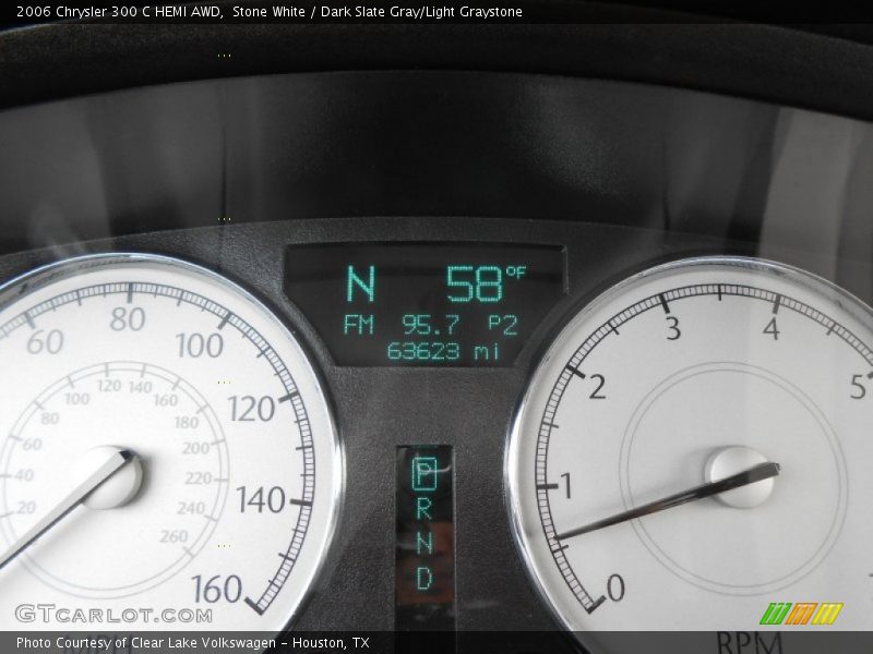 Stone White / Dark Slate Gray/Light Graystone 2006 Chrysler 300 C HEMI AWD