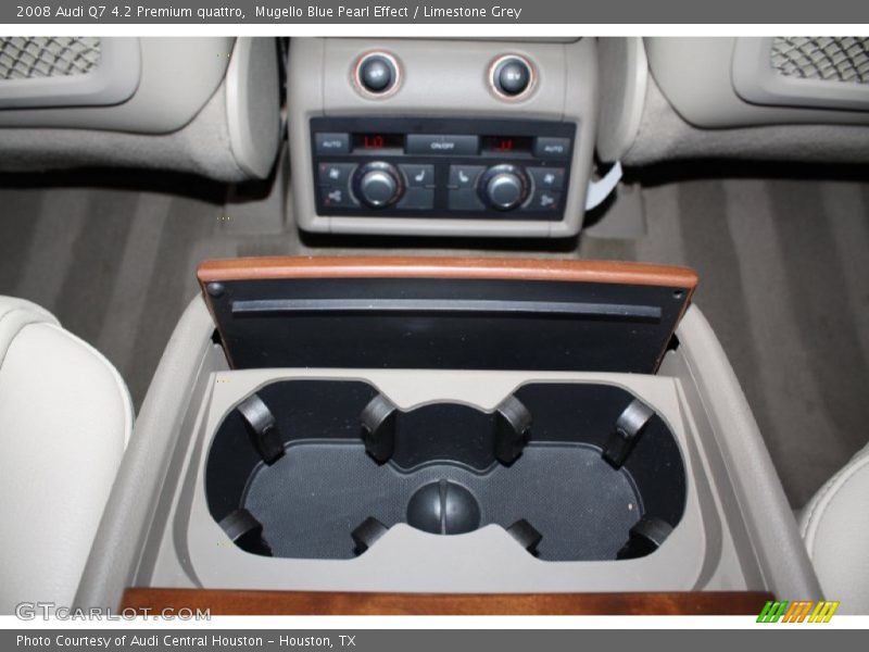 Mugello Blue Pearl Effect / Limestone Grey 2008 Audi Q7 4.2 Premium quattro