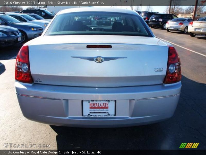 Bright Silver Metallic / Dark Slate Gray 2010 Chrysler 300 Touring