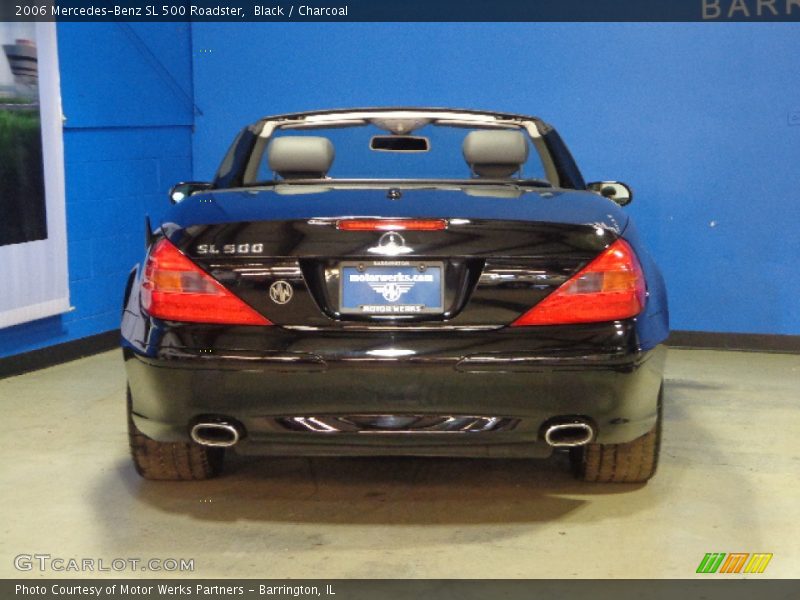 Black / Charcoal 2006 Mercedes-Benz SL 500 Roadster