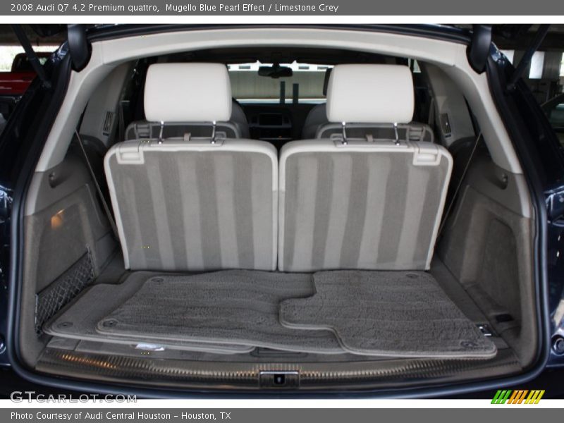 Mugello Blue Pearl Effect / Limestone Grey 2008 Audi Q7 4.2 Premium quattro