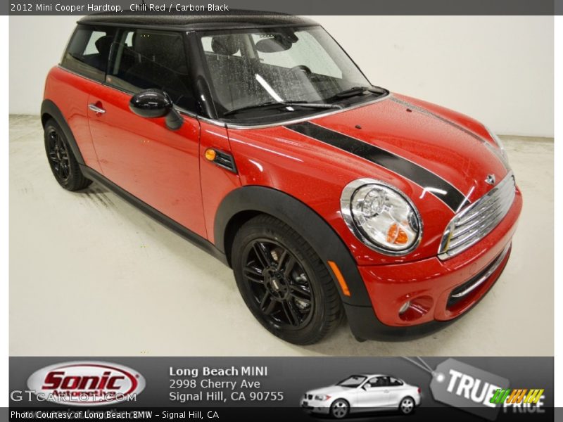 Chili Red / Carbon Black 2012 Mini Cooper Hardtop