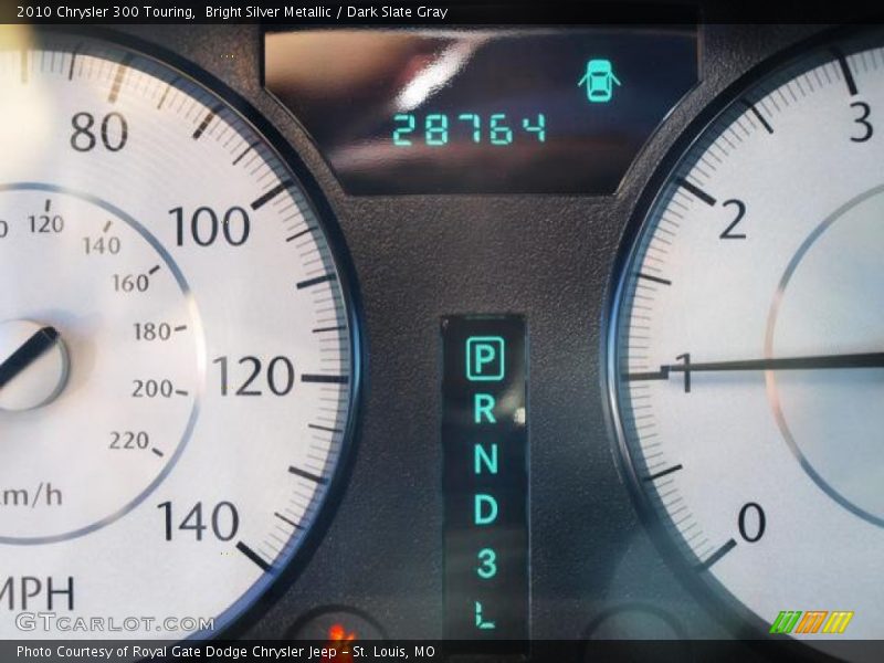 Bright Silver Metallic / Dark Slate Gray 2010 Chrysler 300 Touring