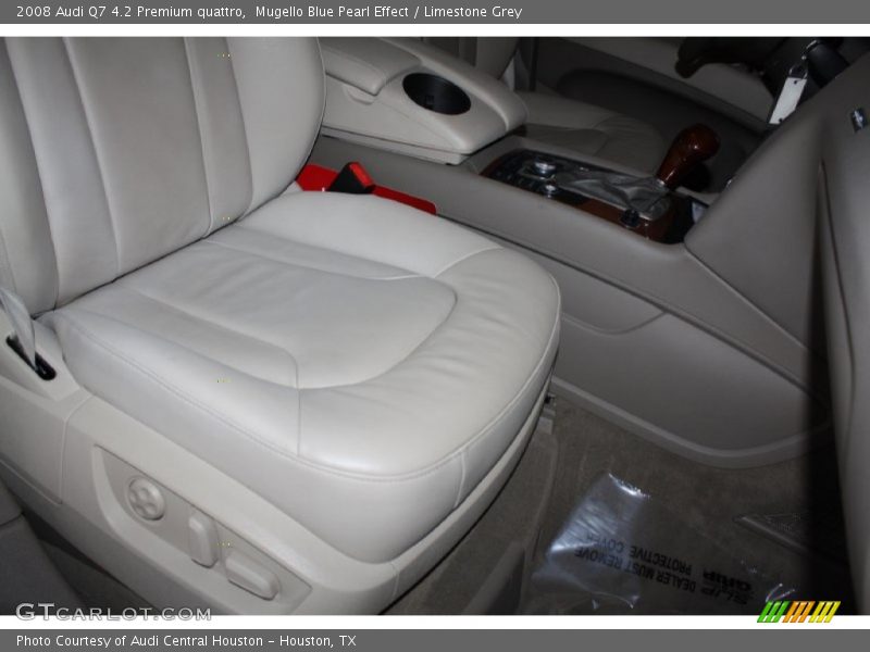 Mugello Blue Pearl Effect / Limestone Grey 2008 Audi Q7 4.2 Premium quattro