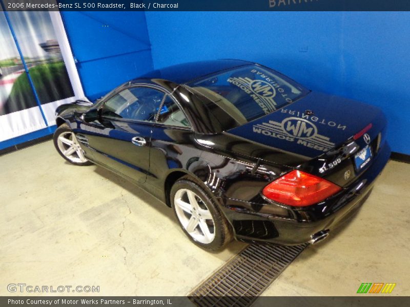 Black / Charcoal 2006 Mercedes-Benz SL 500 Roadster