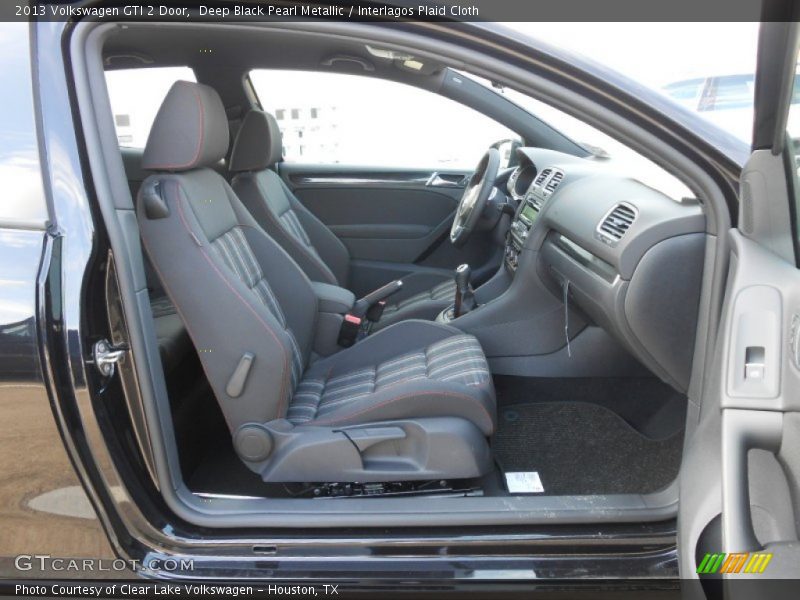 Front Seat of 2013 GTI 2 Door