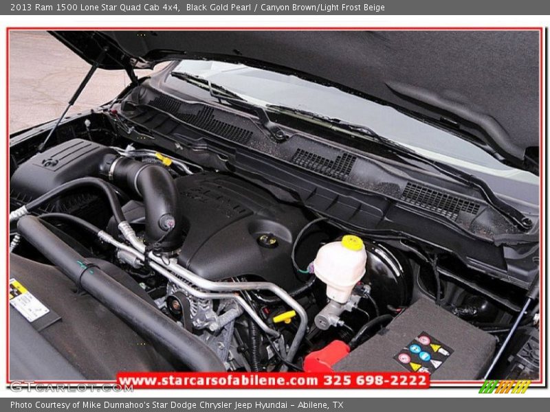 Black Gold Pearl / Canyon Brown/Light Frost Beige 2013 Ram 1500 Lone Star Quad Cab 4x4