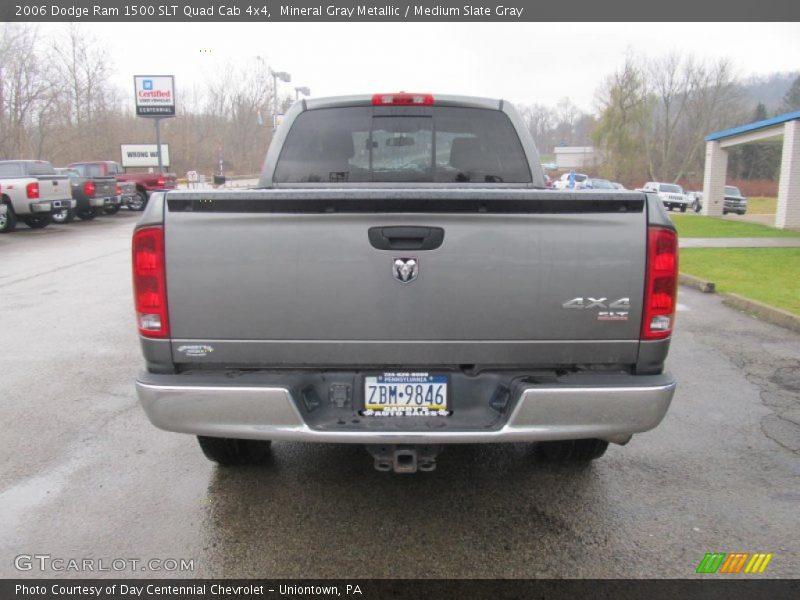 Mineral Gray Metallic / Medium Slate Gray 2006 Dodge Ram 1500 SLT Quad Cab 4x4