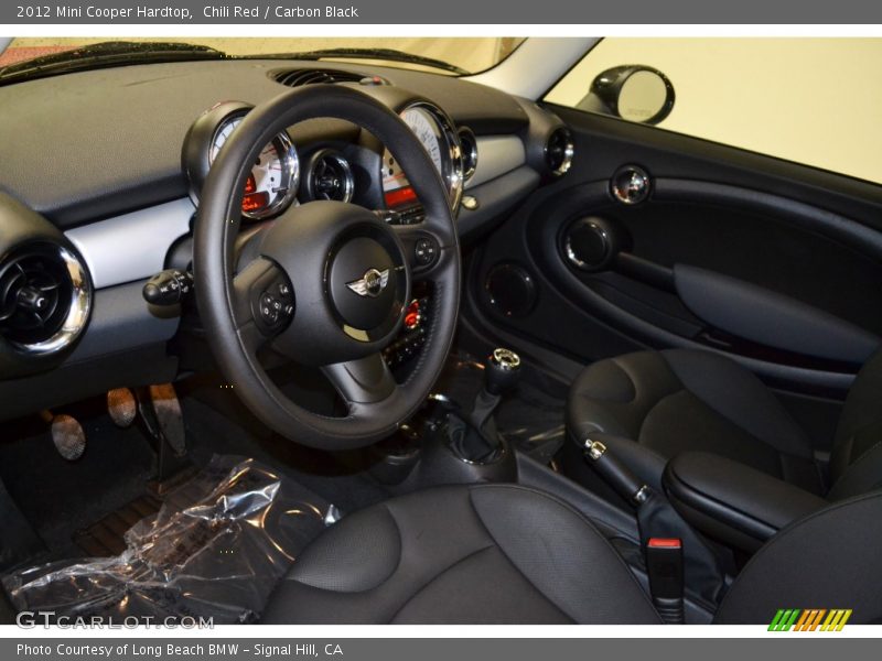 Chili Red / Carbon Black 2012 Mini Cooper Hardtop