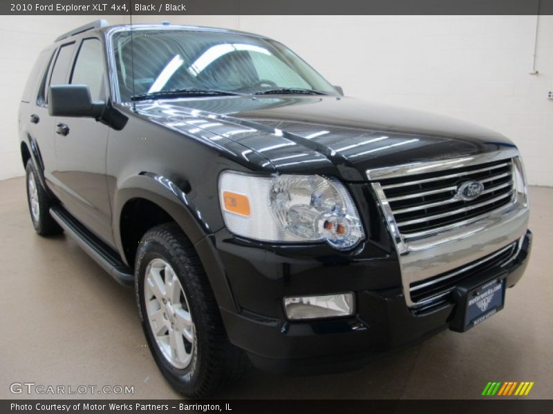 Black / Black 2010 Ford Explorer XLT 4x4
