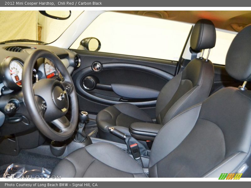Chili Red / Carbon Black 2012 Mini Cooper Hardtop
