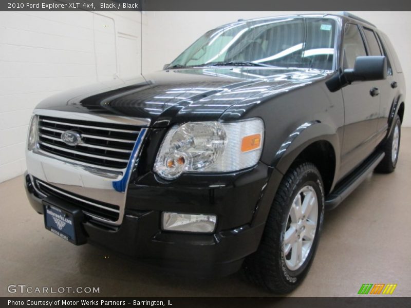 Black / Black 2010 Ford Explorer XLT 4x4