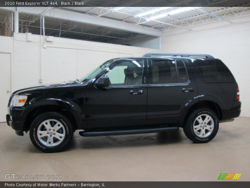 Black / Black 2010 Ford Explorer XLT 4x4
