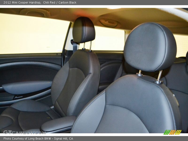 Chili Red / Carbon Black 2012 Mini Cooper Hardtop