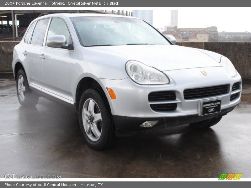 Crystal Silver Metallic / Black 2004 Porsche Cayenne Tiptronic