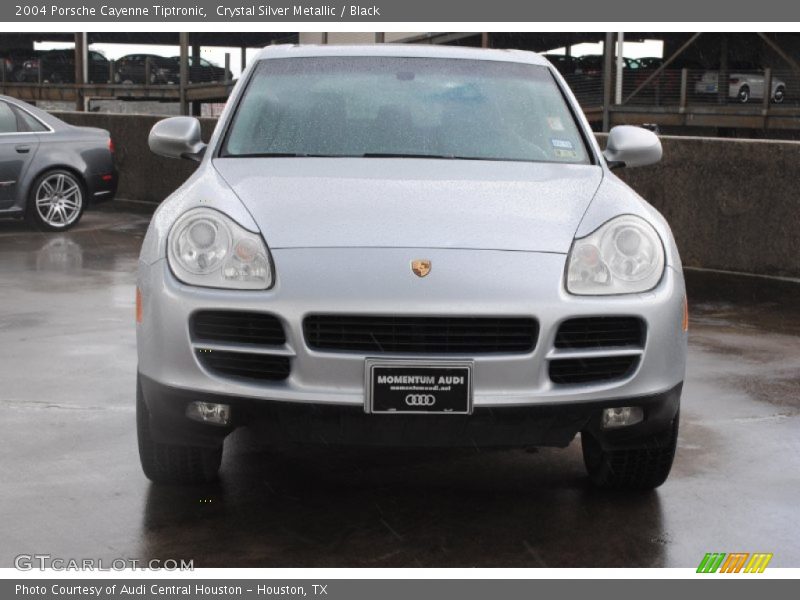 Crystal Silver Metallic / Black 2004 Porsche Cayenne Tiptronic