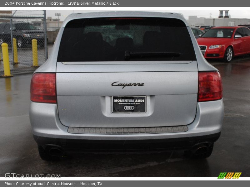 Crystal Silver Metallic / Black 2004 Porsche Cayenne Tiptronic