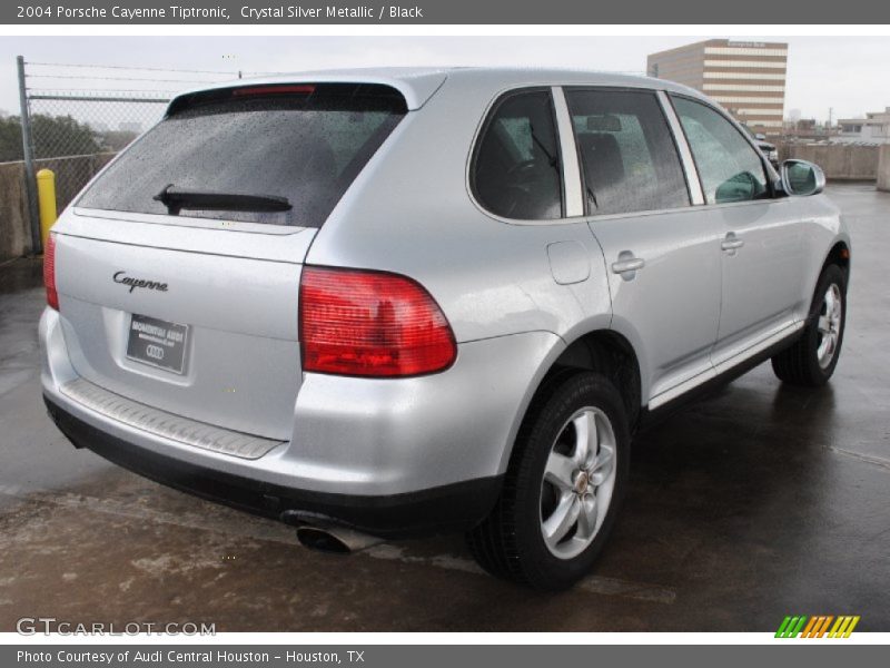 Crystal Silver Metallic / Black 2004 Porsche Cayenne Tiptronic