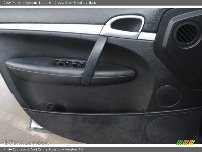Crystal Silver Metallic / Black 2004 Porsche Cayenne Tiptronic