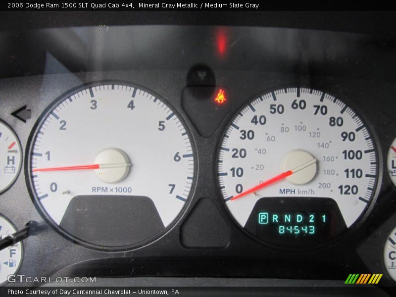 Mineral Gray Metallic / Medium Slate Gray 2006 Dodge Ram 1500 SLT Quad Cab 4x4