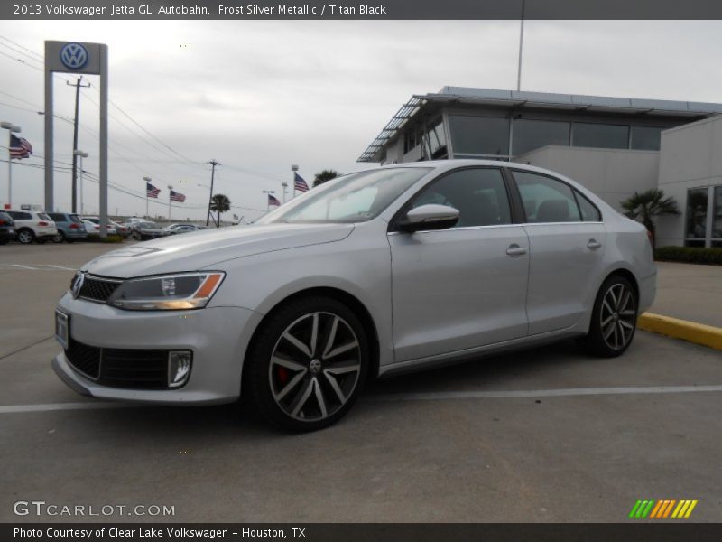 Frost Silver Metallic / Titan Black 2013 Volkswagen Jetta GLI Autobahn