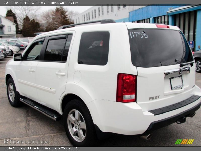 Taffeta White / Gray 2011 Honda Pilot EX-L 4WD