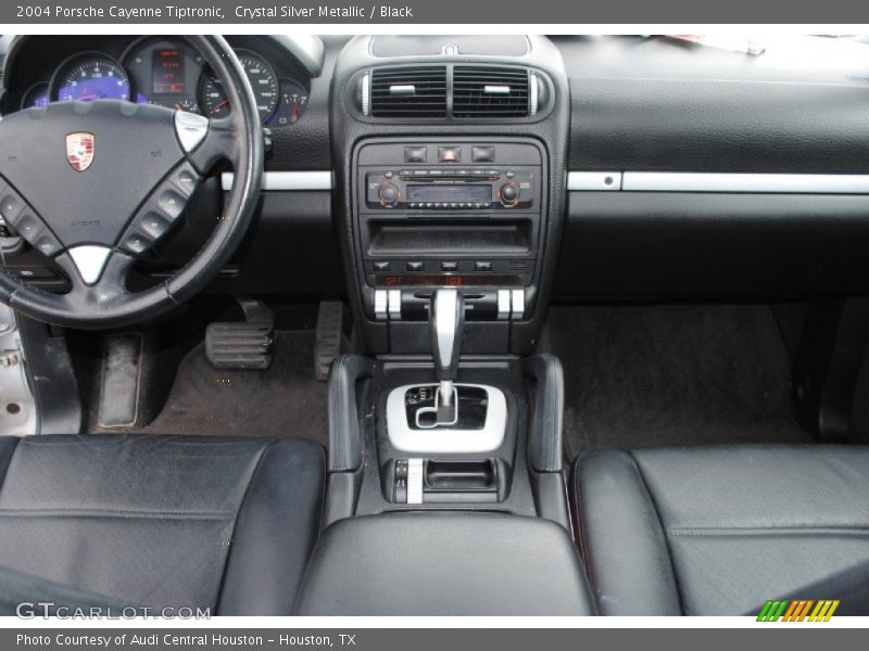 Crystal Silver Metallic / Black 2004 Porsche Cayenne Tiptronic