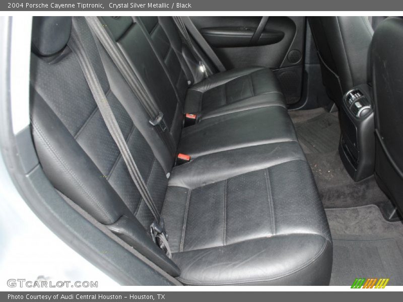 Crystal Silver Metallic / Black 2004 Porsche Cayenne Tiptronic