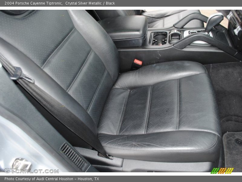 Crystal Silver Metallic / Black 2004 Porsche Cayenne Tiptronic