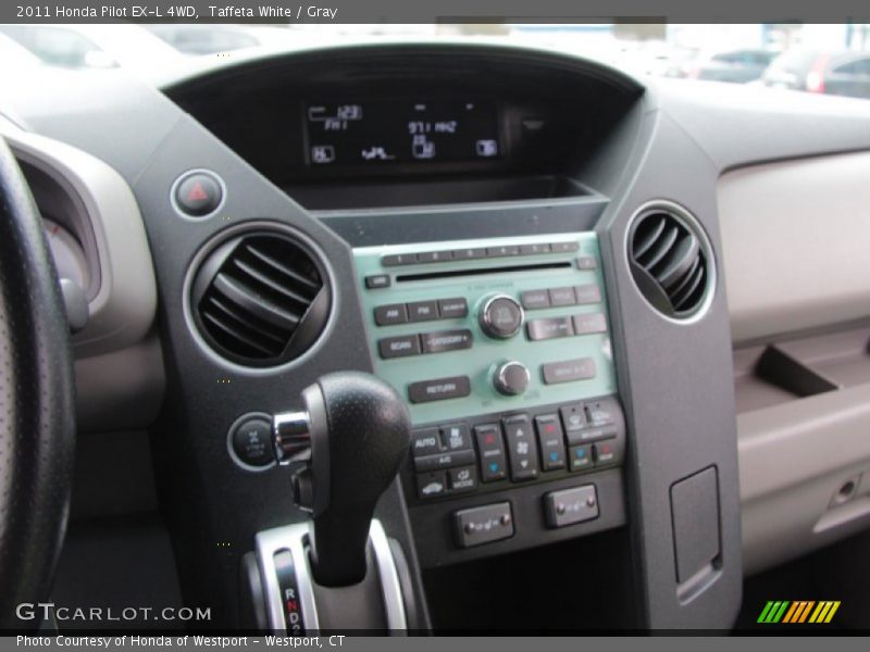 Taffeta White / Gray 2011 Honda Pilot EX-L 4WD