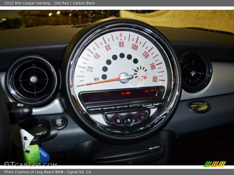 Chili Red / Carbon Black 2012 Mini Cooper Hardtop