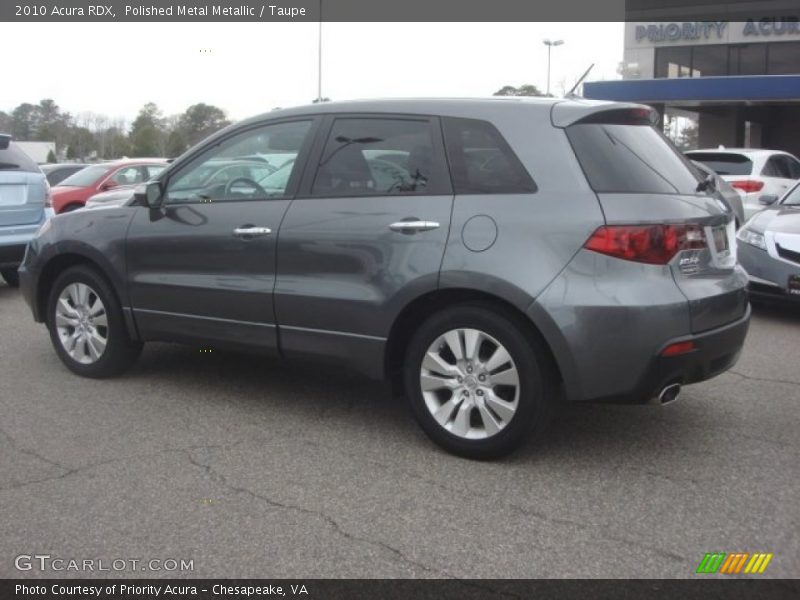 Polished Metal Metallic / Taupe 2010 Acura RDX