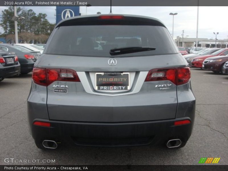 Polished Metal Metallic / Taupe 2010 Acura RDX