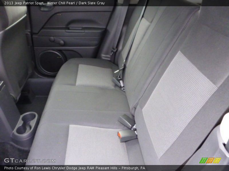 Winter Chill Pearl / Dark Slate Gray 2013 Jeep Patriot Sport