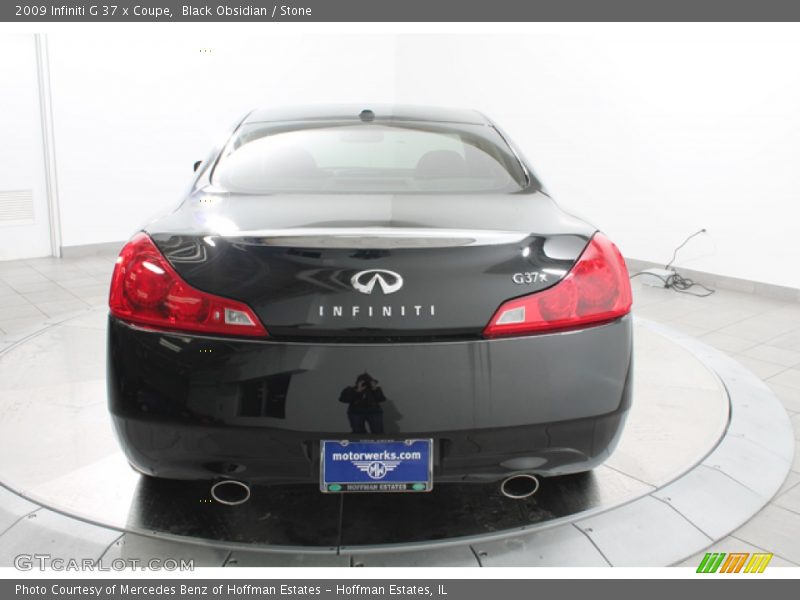 Black Obsidian / Stone 2009 Infiniti G 37 x Coupe