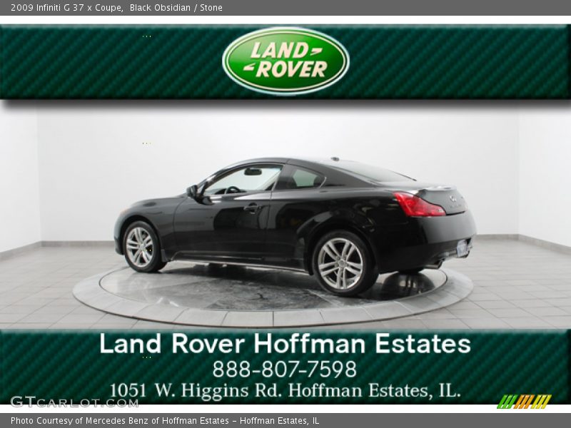Black Obsidian / Stone 2009 Infiniti G 37 x Coupe