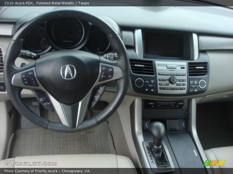 Polished Metal Metallic / Taupe 2010 Acura RDX