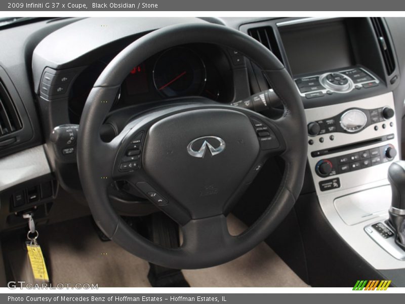 Black Obsidian / Stone 2009 Infiniti G 37 x Coupe