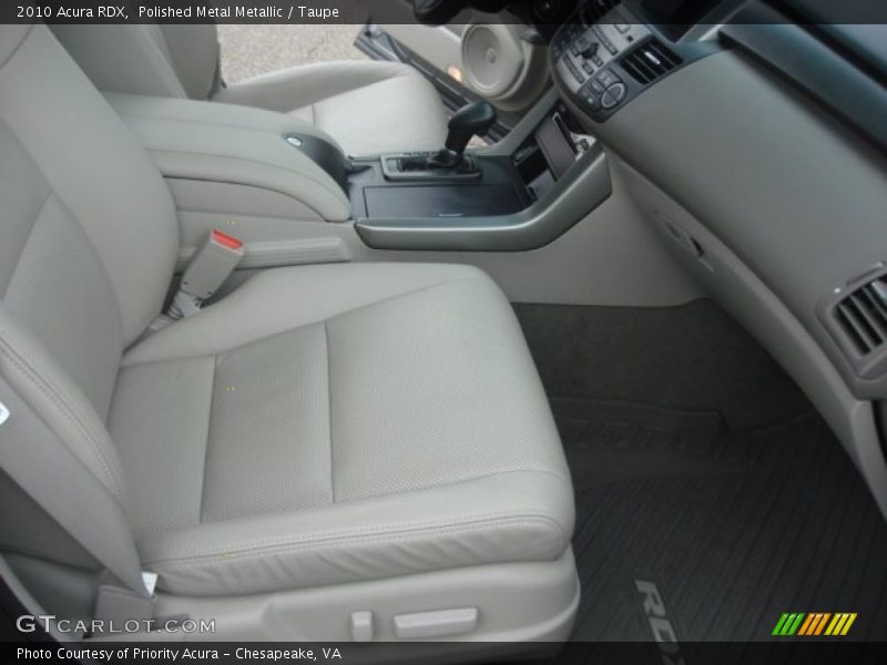 Polished Metal Metallic / Taupe 2010 Acura RDX