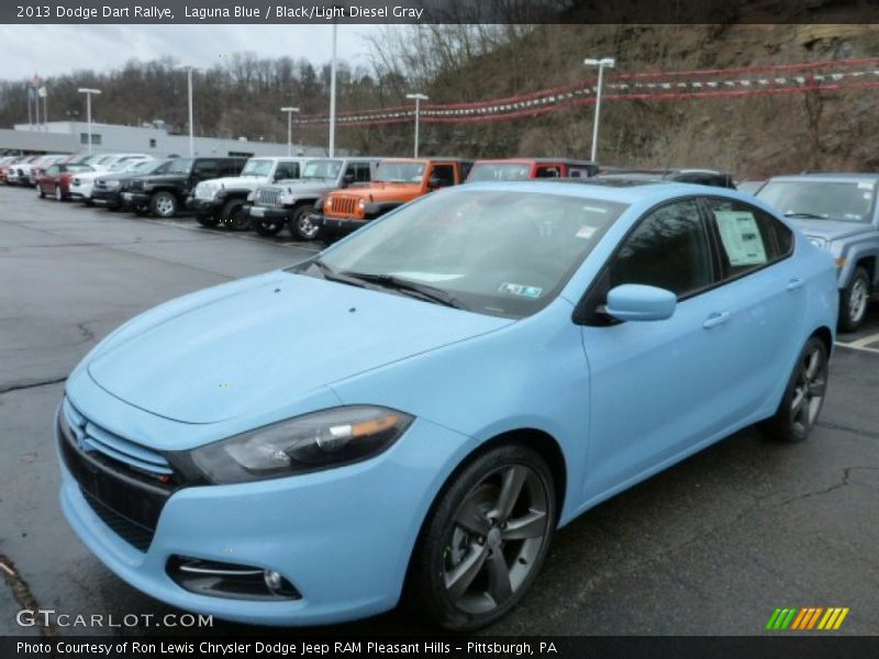 Front 3/4 View of 2013 Dart Rallye