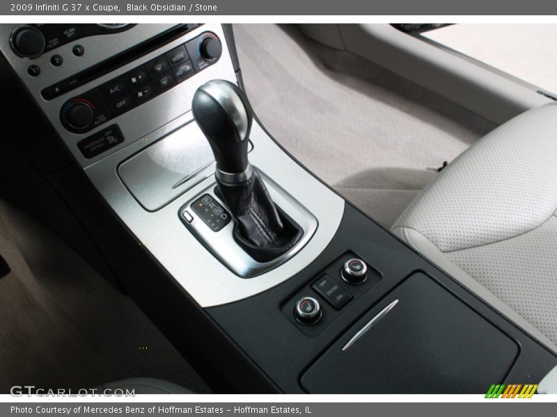 Black Obsidian / Stone 2009 Infiniti G 37 x Coupe