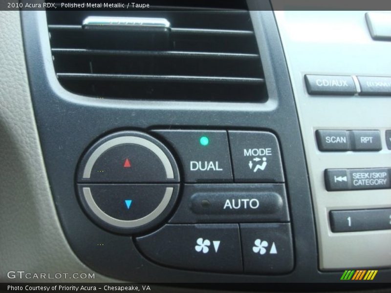 Polished Metal Metallic / Taupe 2010 Acura RDX