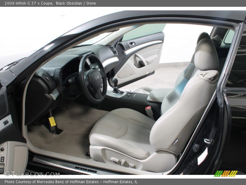 Black Obsidian / Stone 2009 Infiniti G 37 x Coupe