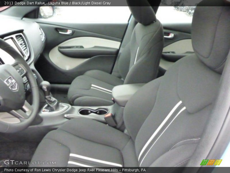 Front Seat of 2013 Dart Rallye